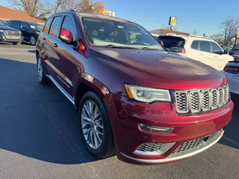 Red 2017 Jeep Grand Cherokee Summit for sale in Indianapolis, IN