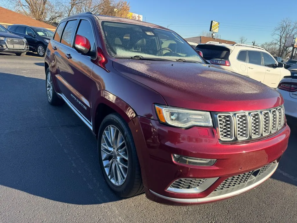 Red 2017 Jeep Grand Cherokee Summit for sale in Indianapolis, IN