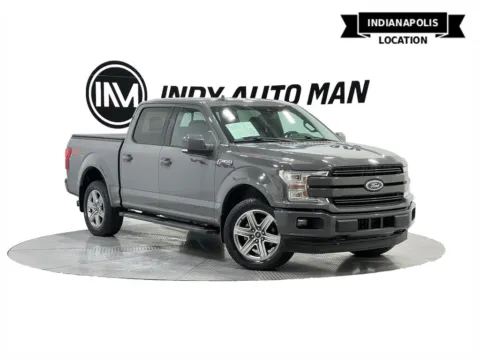 Gray 2018 Ford F-150 Lariat for sale in Indianapolis, IN