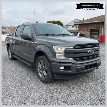 Gray 2018 Ford F-150 Lariat for sale in Indianapolis, IN