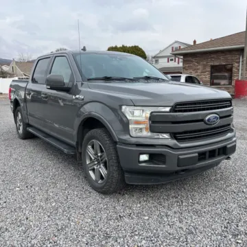 Gray 2018 Ford F-150 Lariat for sale in Indianapolis, IN