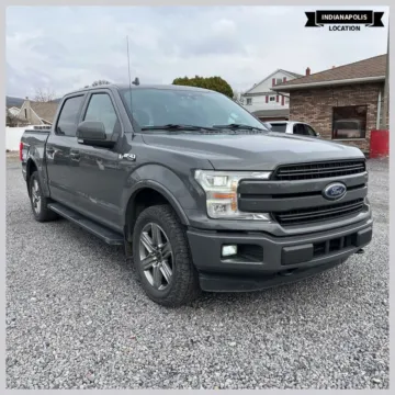 Gray 2018 Ford F-150 Lariat for sale in Indianapolis, IN