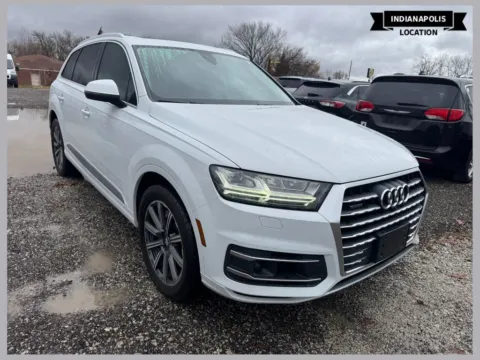 White 2018 Audi Q7 3.0T Prestige quattro for sale in Indianapolis, IN