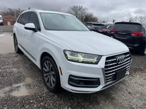 White 2018 Audi Q7 3.0T Prestige quattro for sale in Indianapolis, IN