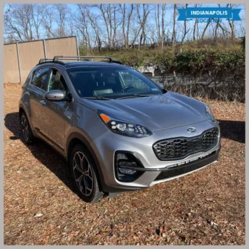Gray 2020 Kia Sportage SX for sale in Indianapolis, IN