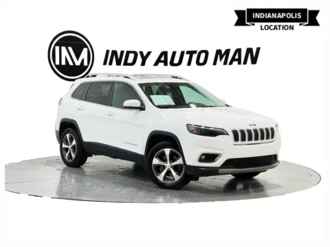 White 2019 Jeep Cherokee Limited for sale in Indianapolis, IN