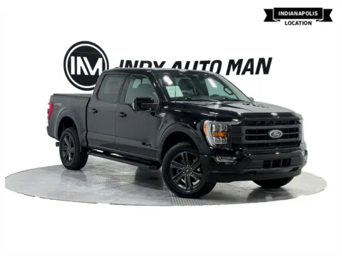 Black 2021 Ford F-150 Lariat for sale in Indianapolis, IN