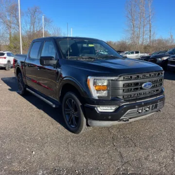 Black 2021 Ford F-150 Lariat for sale in Indianapolis, IN