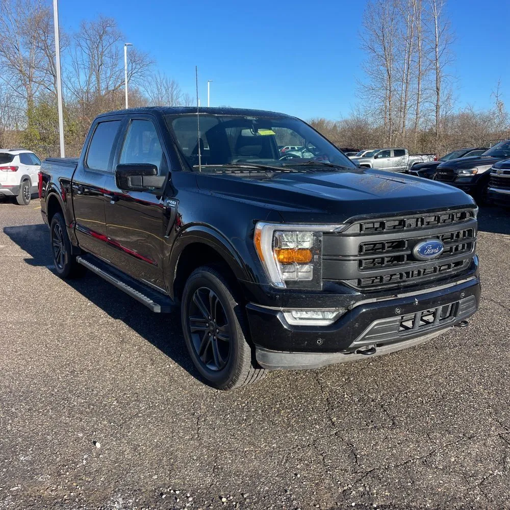 Black 2021 Ford F-150 Lariat for sale in Indianapolis, IN