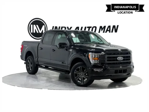 Black 2021 Ford F-150 Lariat for sale in Indianapolis, IN