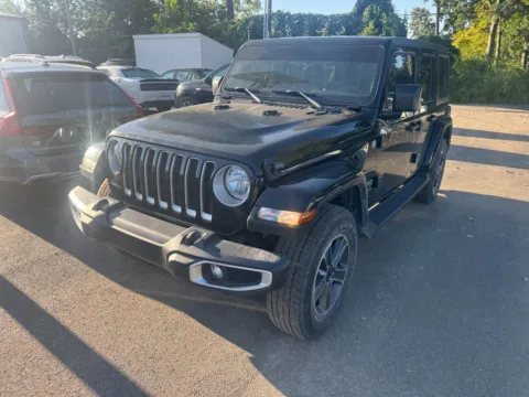 Black 2023 Jeep Wrangler Sahara for sale in Indianapolis, IN