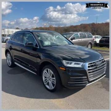 Black 2020 Audi Q5 45 Premium Plus quattro for sale in Indianapolis, IN