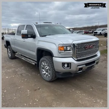 Silver 2018 GMC Sierra 2500HD Denali for sale in Indianapolis, IN