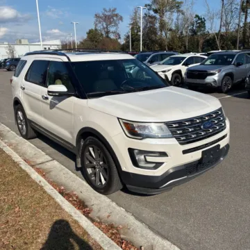 White 2017 Ford Explorer Limited for sale in Indianapolis, IN