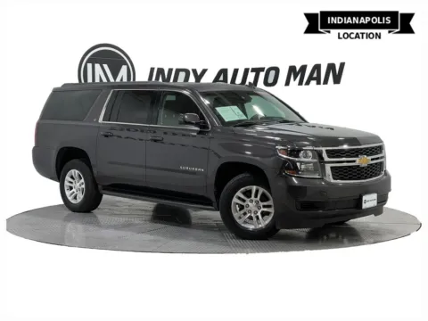 Gray 2017 Chevrolet Suburban LT for sale in Indianapolis, IN