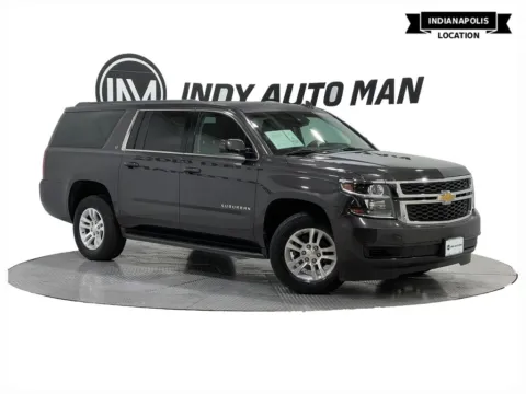 Gray 2017 Chevrolet Suburban LT for sale in Indianapolis, IN