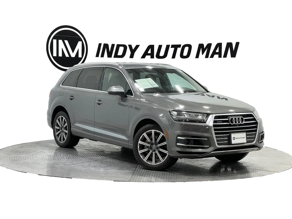 Gray 2018 Audi Q7 3.0T Premium Plus quattro for sale in Indianapolis, IN