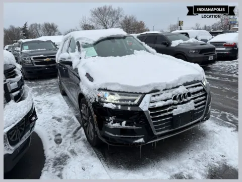 Black 2018 Audi Q7 3.0T Premium Plus quattro for sale in Indianapolis, IN