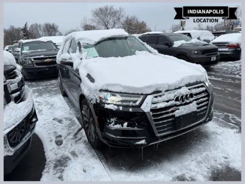 Black 2018 Audi Q7 3.0T Premium Plus quattro for sale in Indianapolis, IN