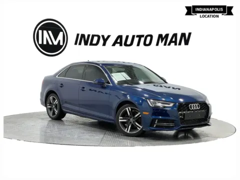 Blue 2018 Audi A4 2.0T ultra Premium Plus for sale in Indianapolis, IN