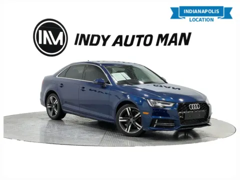 Blue 2018 Audi A4 2.0T ultra Premium Plus for sale in Indianapolis, IN