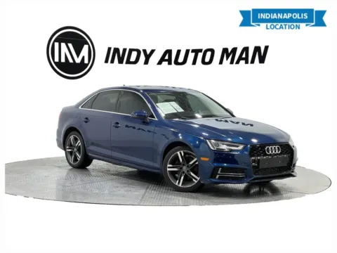 Blue 2018 Audi A4 2.0T ultra Premium Plus for sale in Indianapolis, IN