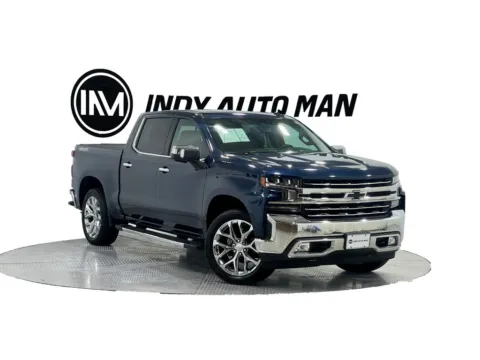 Blue 2020 Chevrolet Silverado 1500 LTZ for sale in Indianapolis, IN