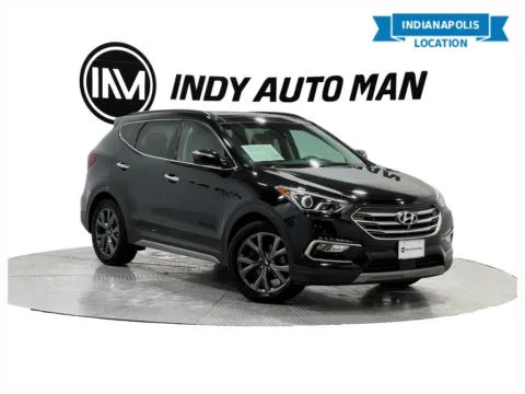 Black 2018 Hyundai Santa Fe Sport 2.0T Ultimate for sale in Indianapolis, IN