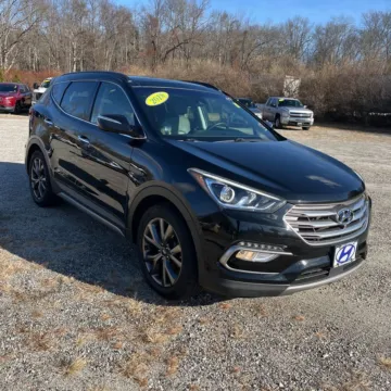 Black 2018 Hyundai Santa Fe Sport 2.0T Ultimate for sale in Indianapolis, IN
