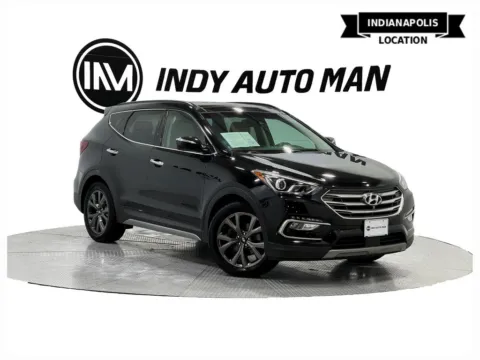 Black 2018 Hyundai Santa Fe Sport 2.0T Ultimate for sale in Indianapolis, IN