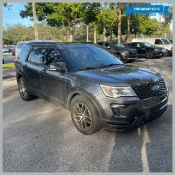 Gray 2019 Ford Explorer Sport for sale in Indianapolis, IN