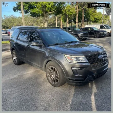 Gray 2019 Ford Explorer Sport for sale in Indianapolis, IN