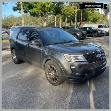 Gray 2019 Ford Explorer Sport for sale in Indianapolis, IN