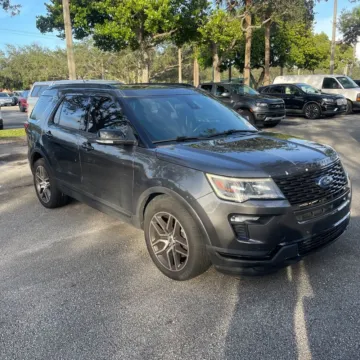 Gray 2019 Ford Explorer Sport for sale in Indianapolis, IN