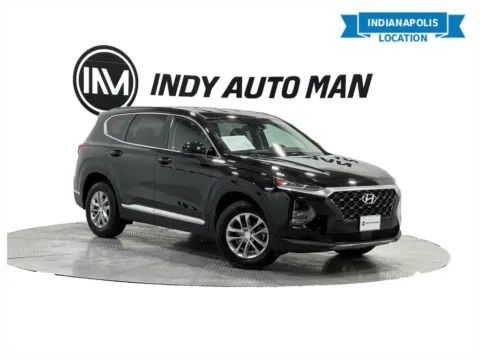 Black 2020 Hyundai Santa Fe SE for sale in Indianapolis, IN