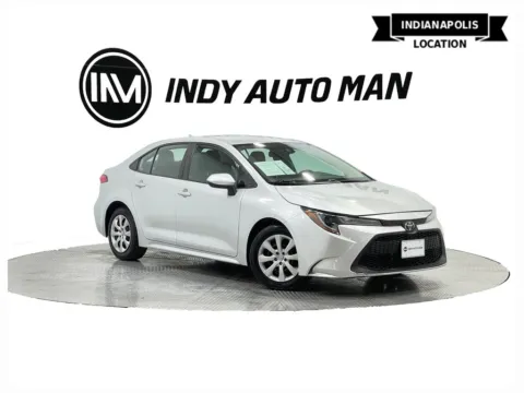 Silver 2021 Toyota Corolla LE for sale in Indianapolis, IN