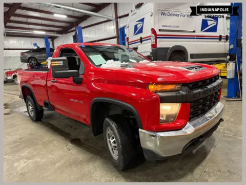 Red 2021 Chevrolet Silverado 2500HD Work Truck for sale in Indianapolis, IN