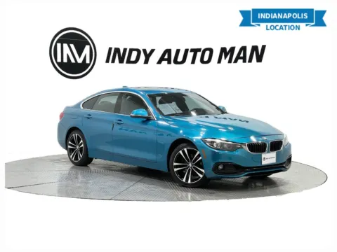 Blue 2018 BMW 4 Series 430i Gran Coupe for sale in Indianapolis, IN