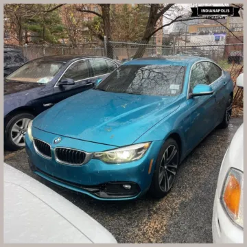 Blue 2018 BMW 4 Series 430i Gran Coupe for sale in Indianapolis, IN