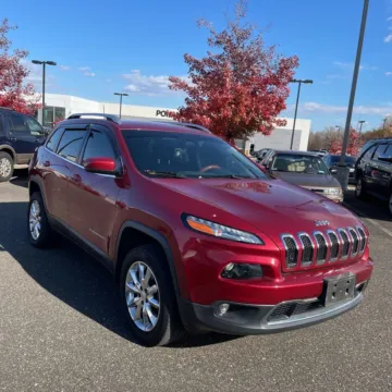 Red 2017 Jeep Cherokee Limited for sale in Indianapolis, IN