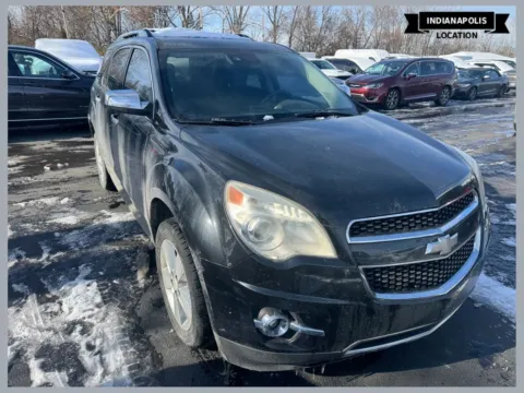 Black 2012 Chevrolet Equinox LTZ for sale in Indianapolis, IN