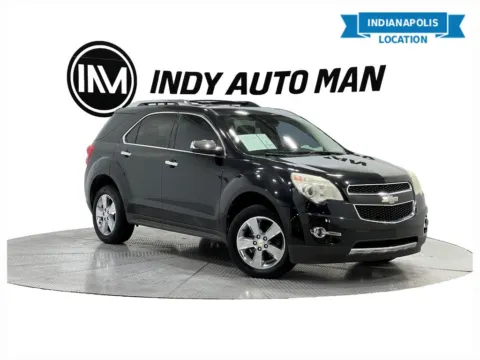 Black 2012 Chevrolet Equinox LTZ for sale in Indianapolis, IN