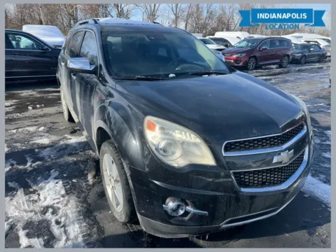 Black 2012 Chevrolet Equinox LTZ for sale in Indianapolis, IN