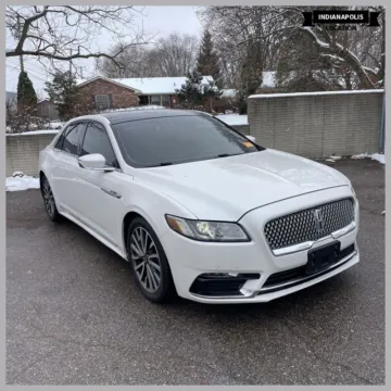 White 2017 Lincoln Continental Select for sale in Indianapolis, IN