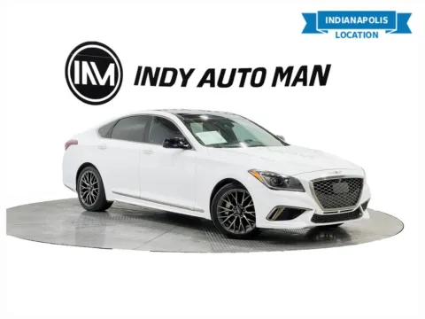 White 2018 Genesis G80 3.3T Sport for sale in Indianapolis, IN