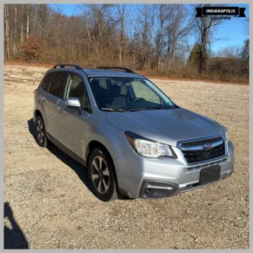 Silver 2018 Subaru Forester 2.5i Premium for sale in Indianapolis, IN
