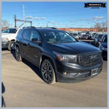 Black 2019 GMC Acadia SLT-1 for sale in Indianapolis, IN