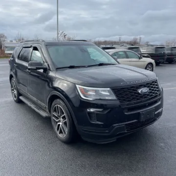 Black 2019 Ford Explorer Sport for sale in Indianapolis, IN
