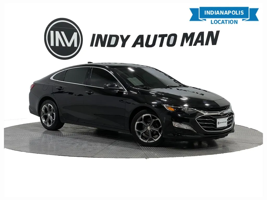 Black 2020 Chevrolet Malibu LT for sale in Indianapolis, IN