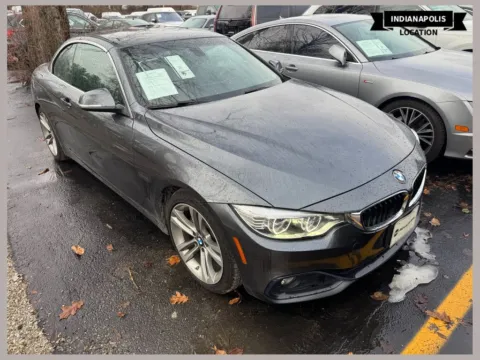 Gray 2017 BMW 4 Series 430i for sale in Indianapolis, IN
